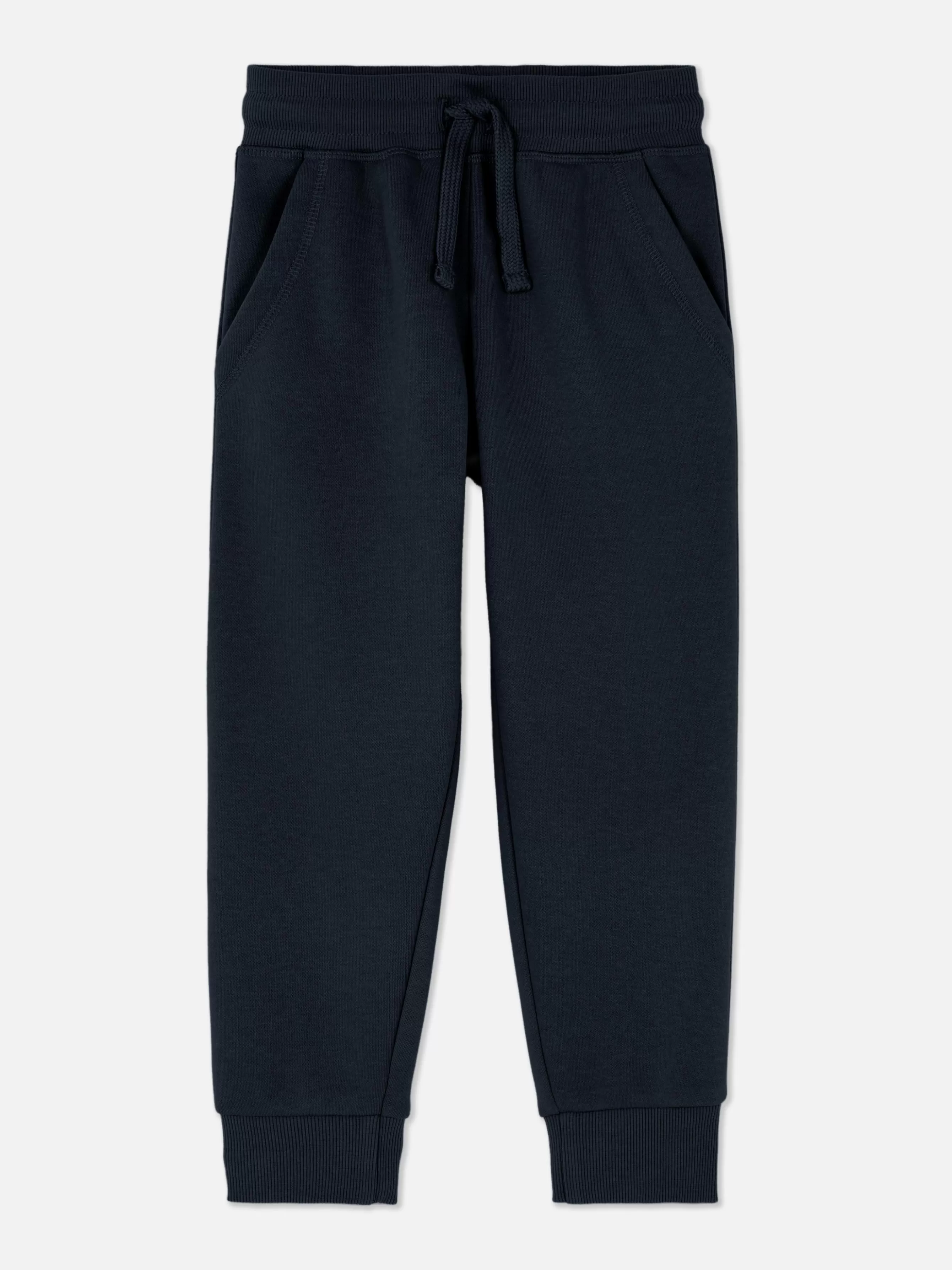 Outlet Primark Bas De Jogging à Revers Et Cordon De Serrage Bleu marine