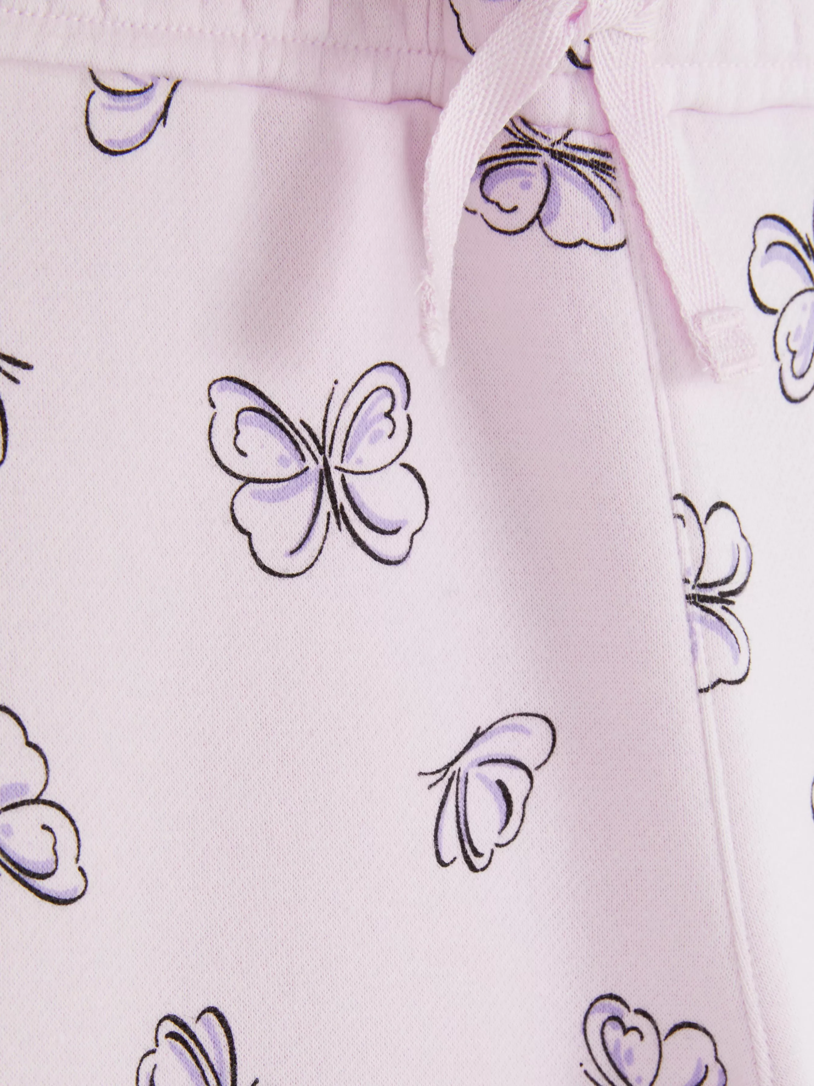 Shop Primark Bas De Jogging Avec Cordon De Serrage à Coordonner Violet clair