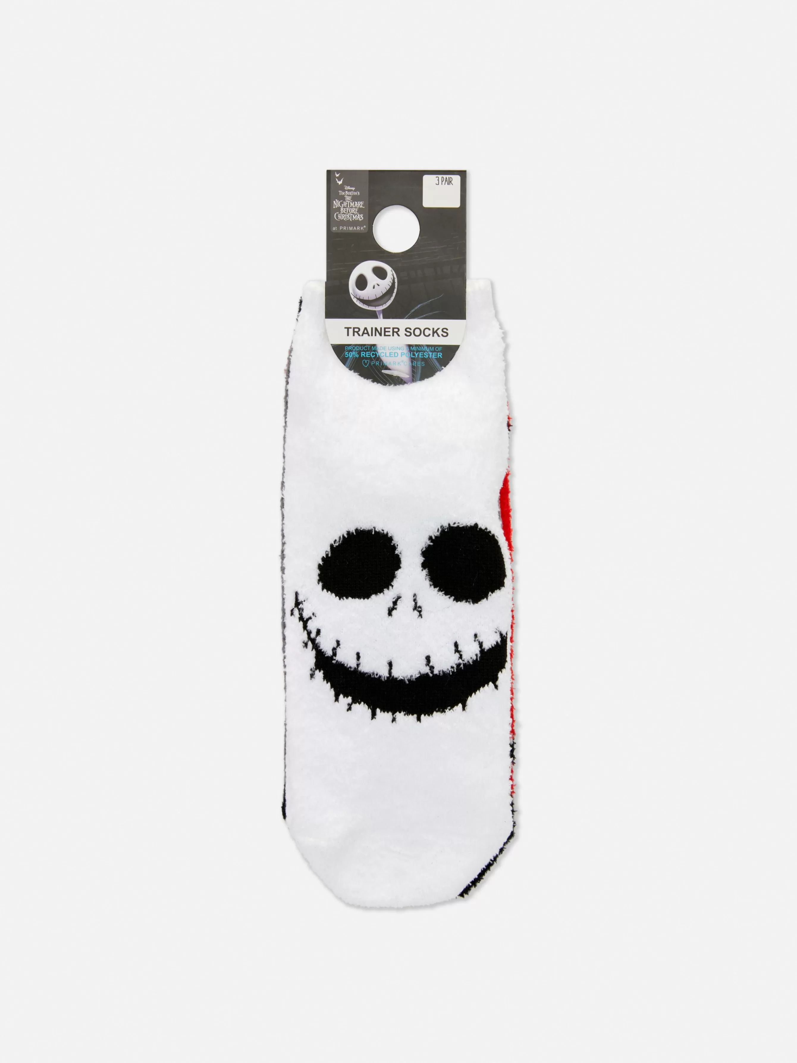 Sale Primark Lot De 3 Paires De Chaussettes Disney L'étrange Noël De Monsieur Jack Noir