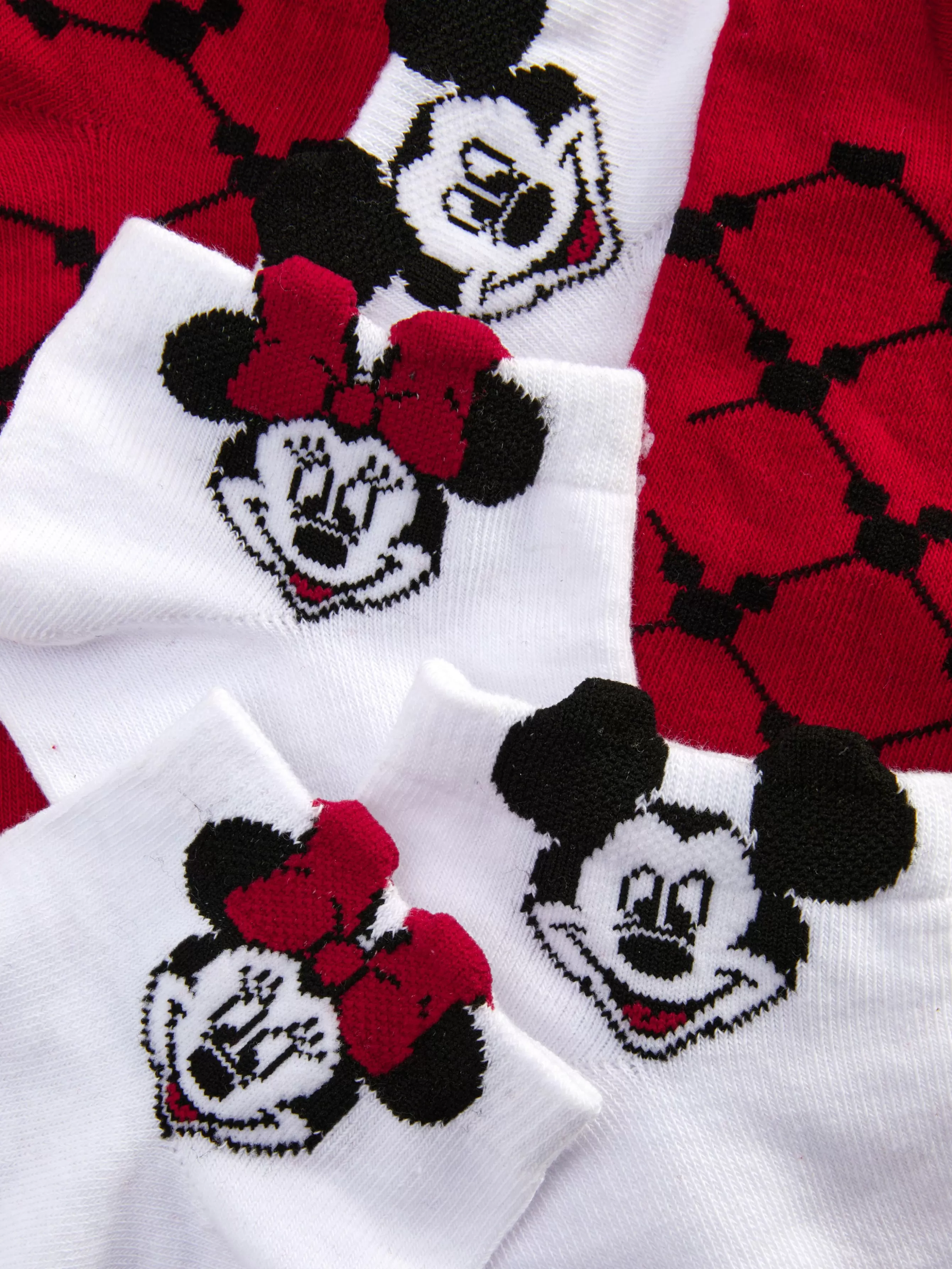 Cheap Primark Lot De 3 Paires De Chaussettes Disney Mickey Et Minnie Blanc