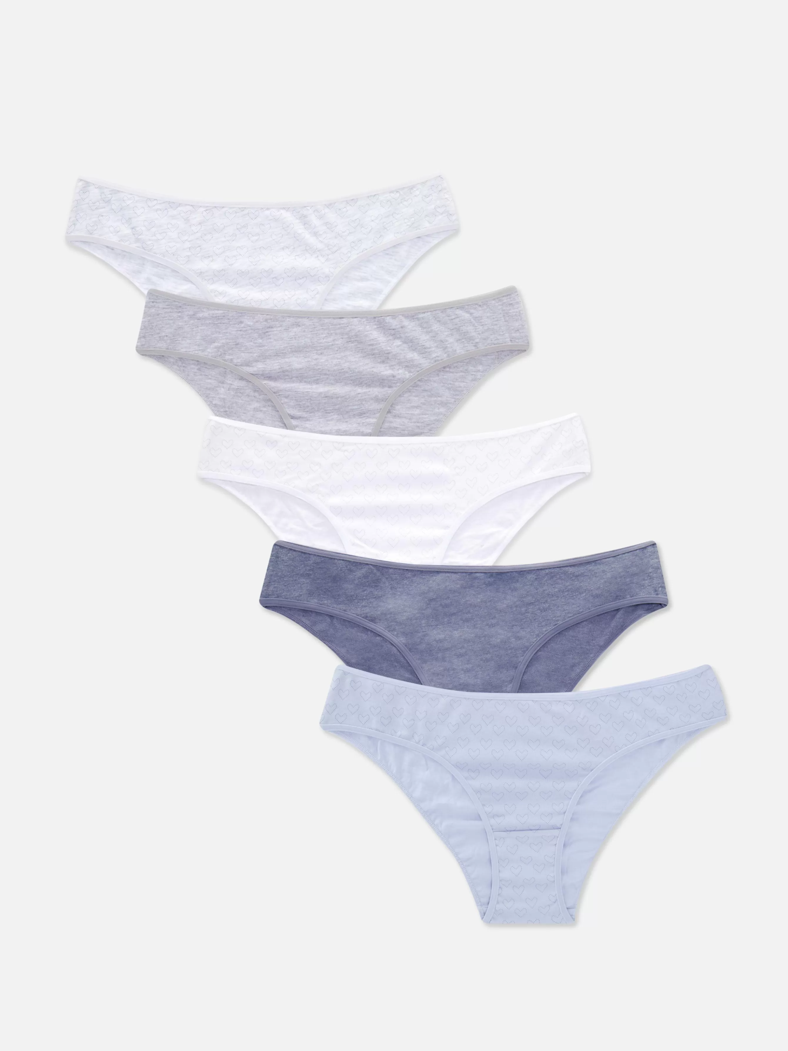 Flash Sale Primark Lot De 5 Culottes Brésiliennes De Tous Les Jours Bleu