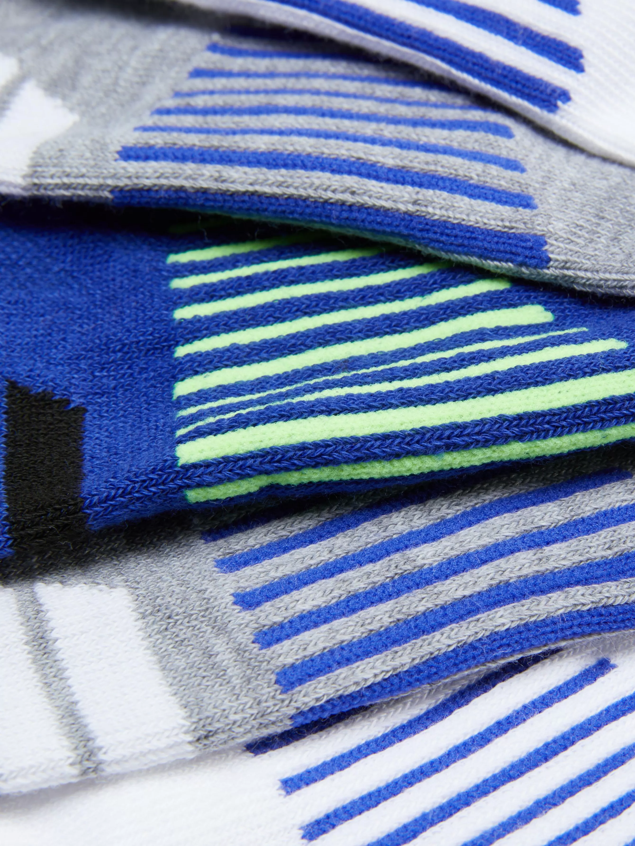 Best Sale Primark Lot De 5 Paires De Chaussettes De Sport à Rayures Blanc