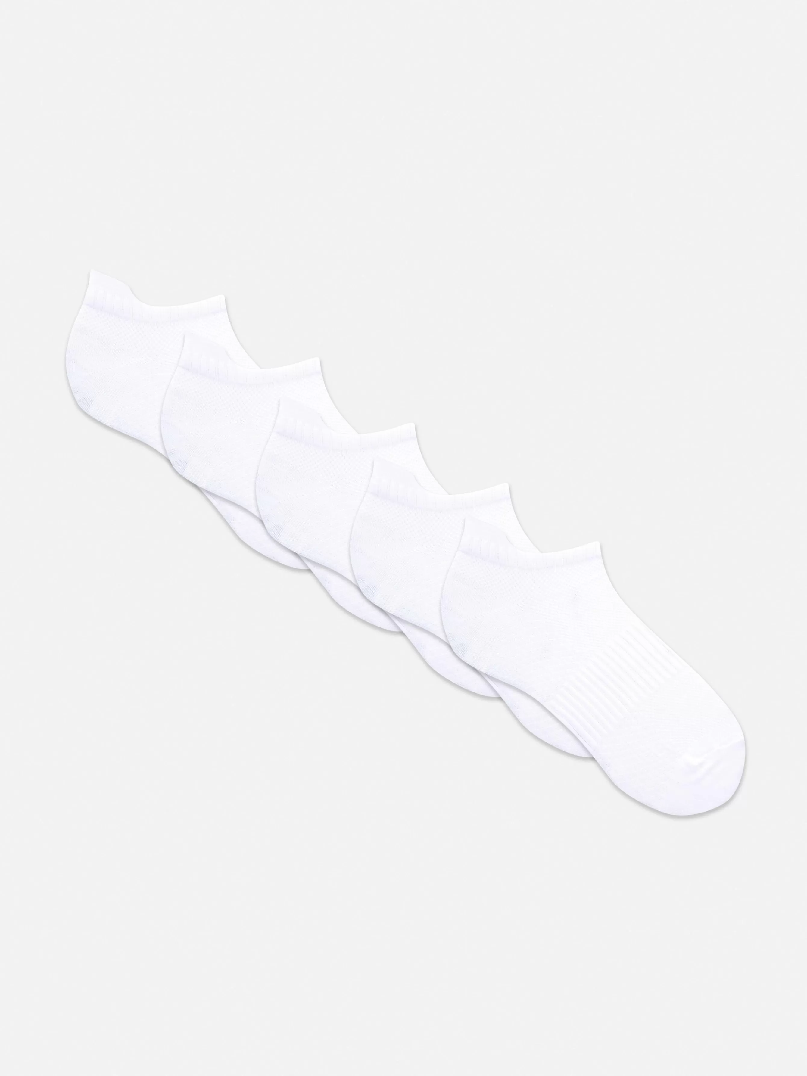 Online Primark Lot De 5 Paires De Chaussettes De Sport En Microfibre Blanc