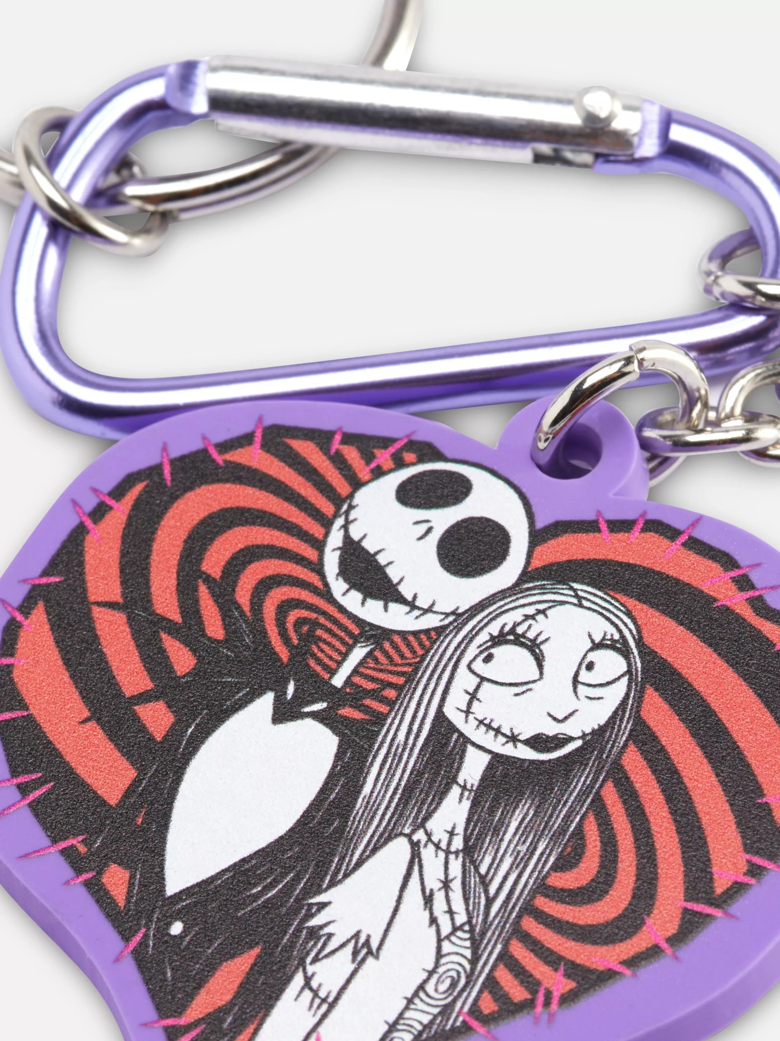 Discount Primark Porte-clés à Breloque Disney L'Étrange Noël De Monsieur Jack De Tim Burton Blanc