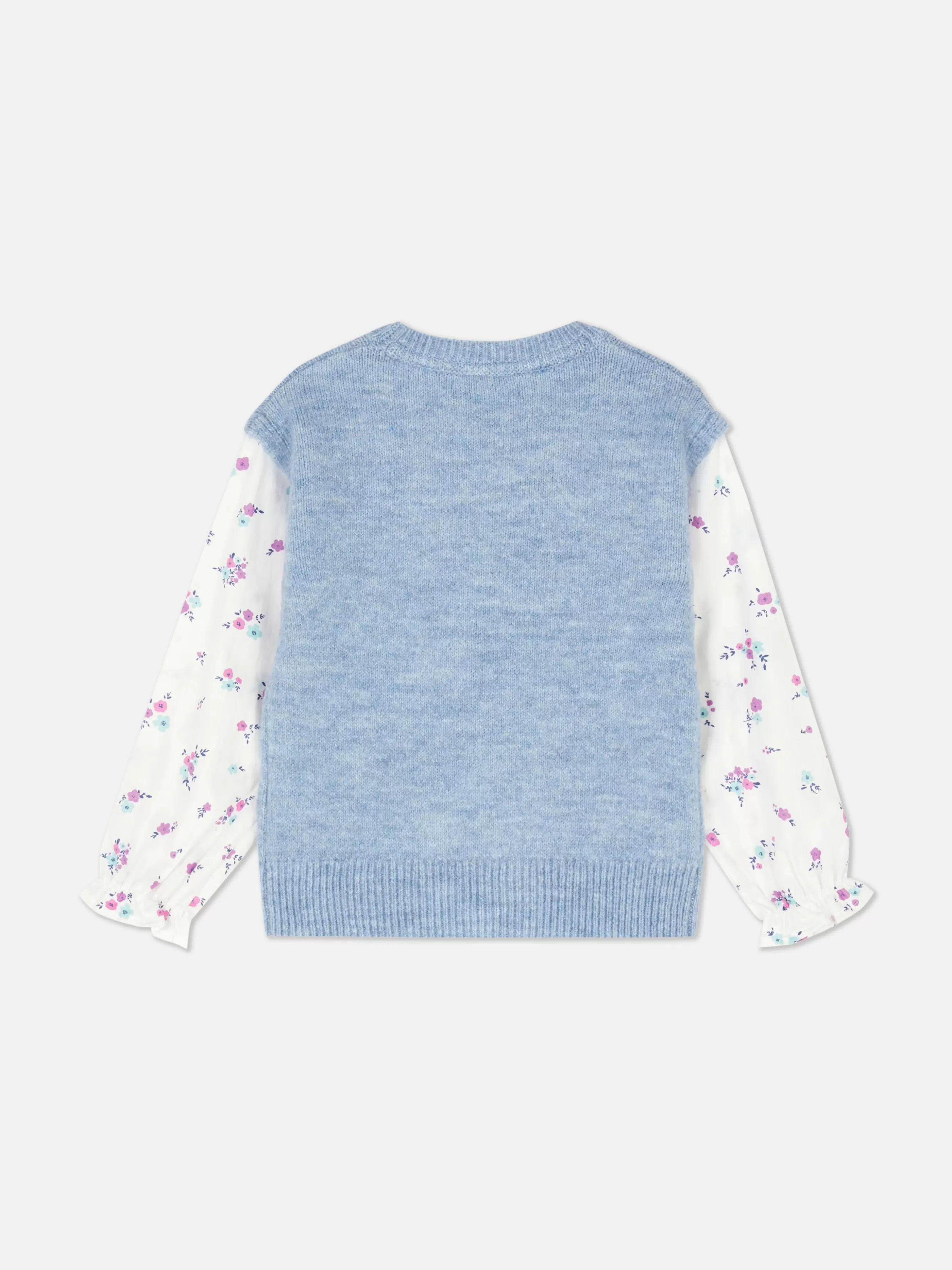 Flash Sale Primark Pull à Manches Contrastées Bleu