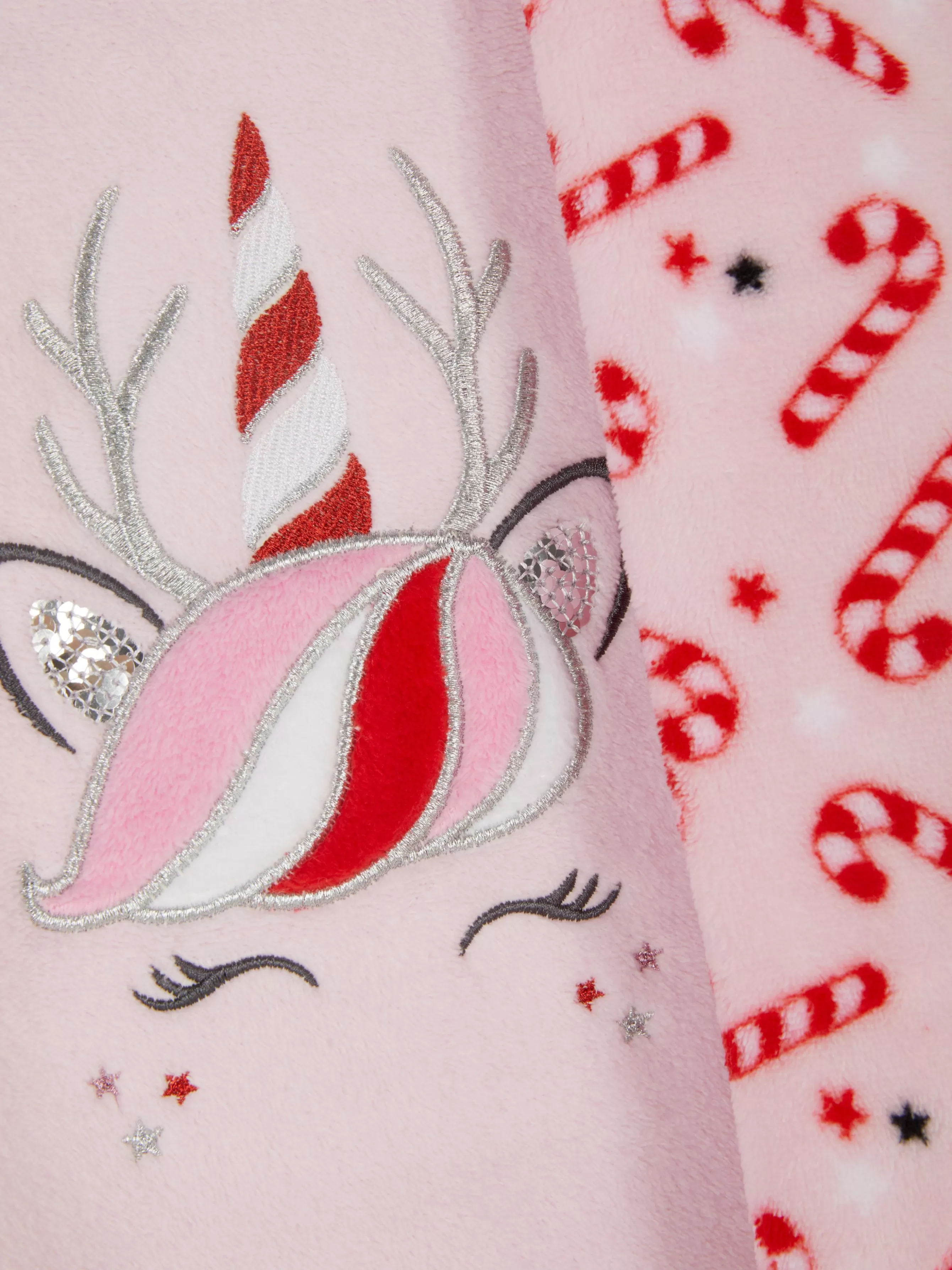 Cheap Primark Pyjama De Noël En Molleton à Motif Licorne Rose