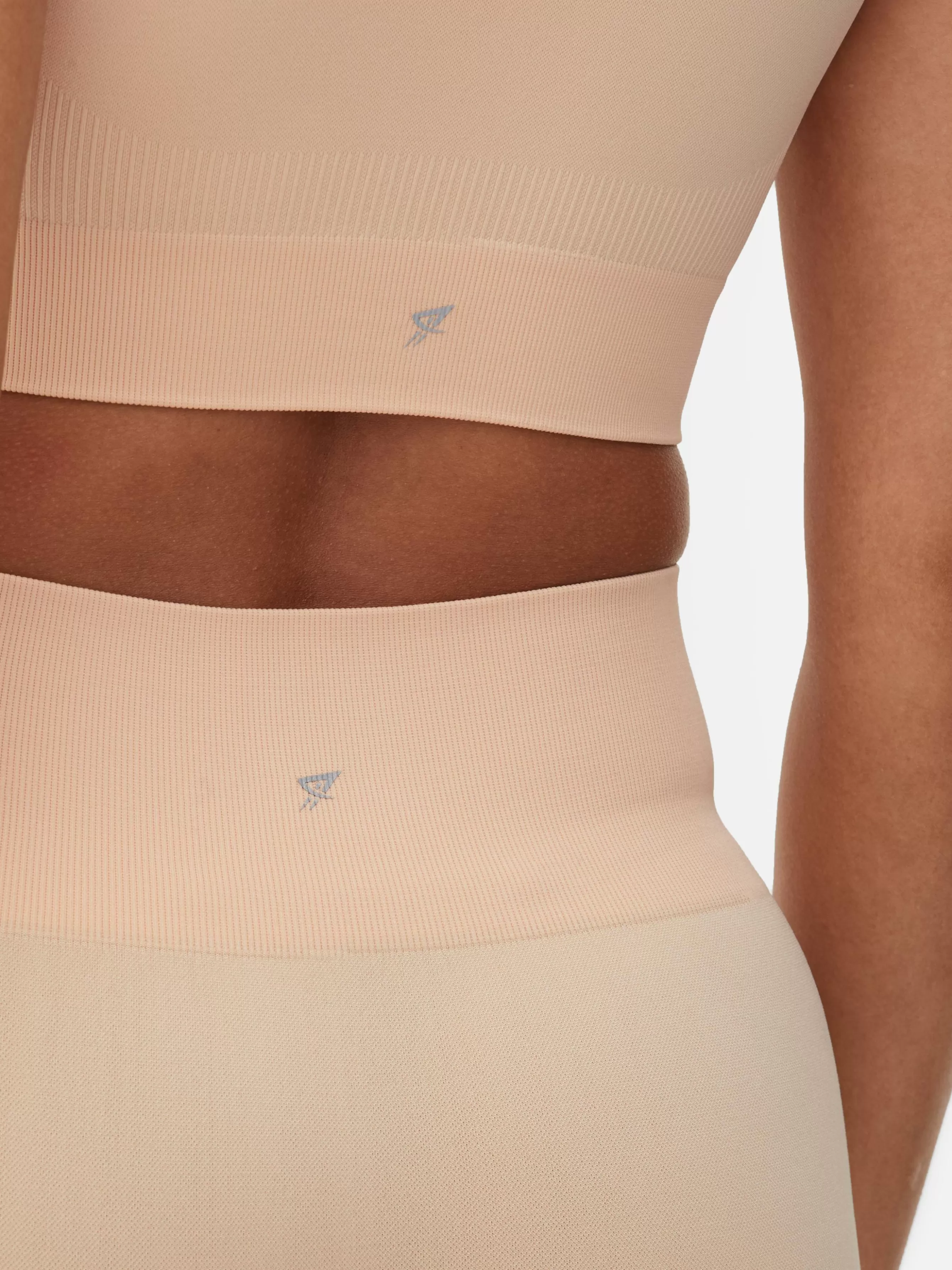 Outlet Primark Short De Yoga Taille Haute Sans Coutures Pêche