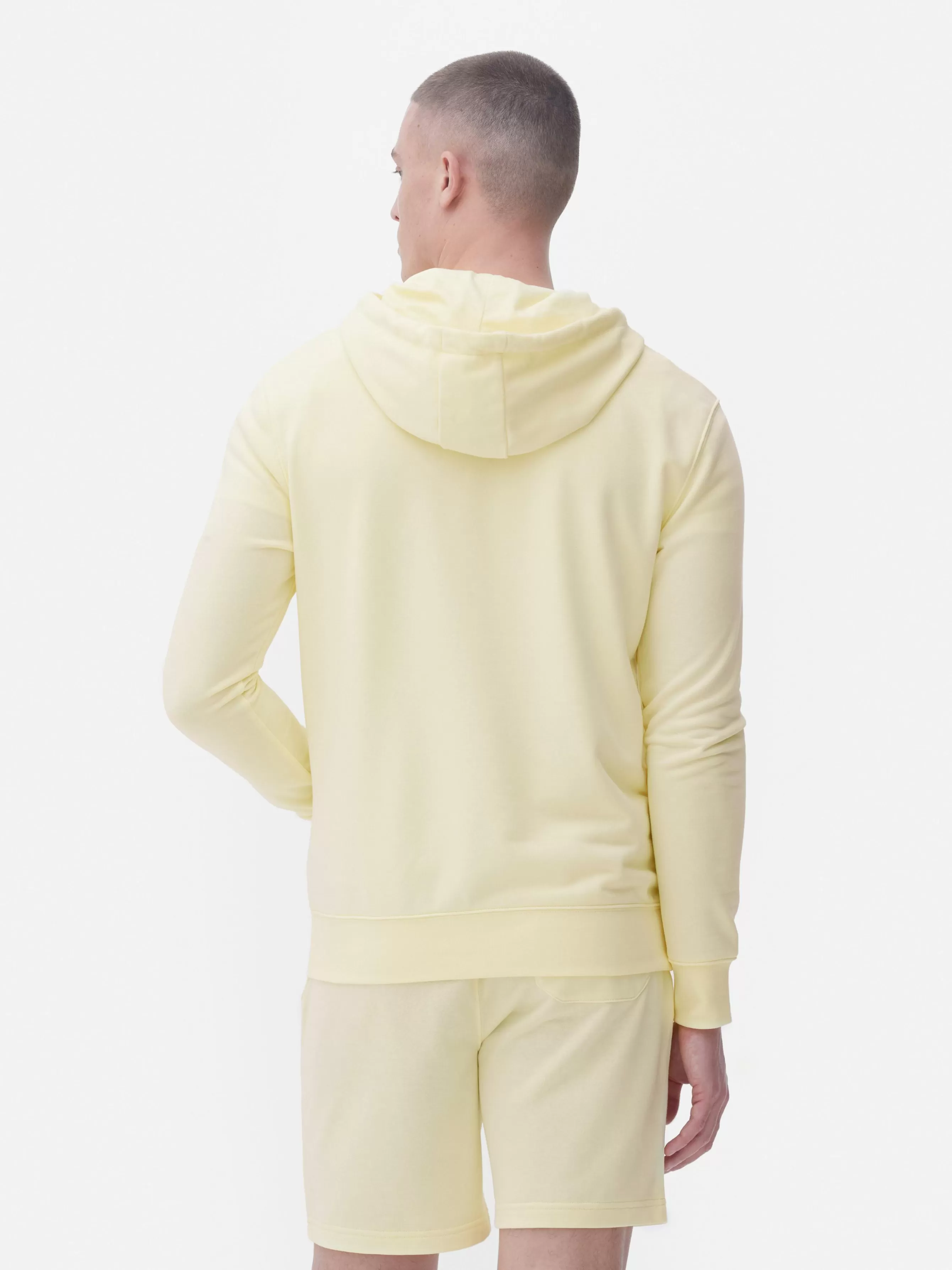 Outlet Primark Sweat à Capuche à Enfiler Avec Cordon De Serrage Jaune clair