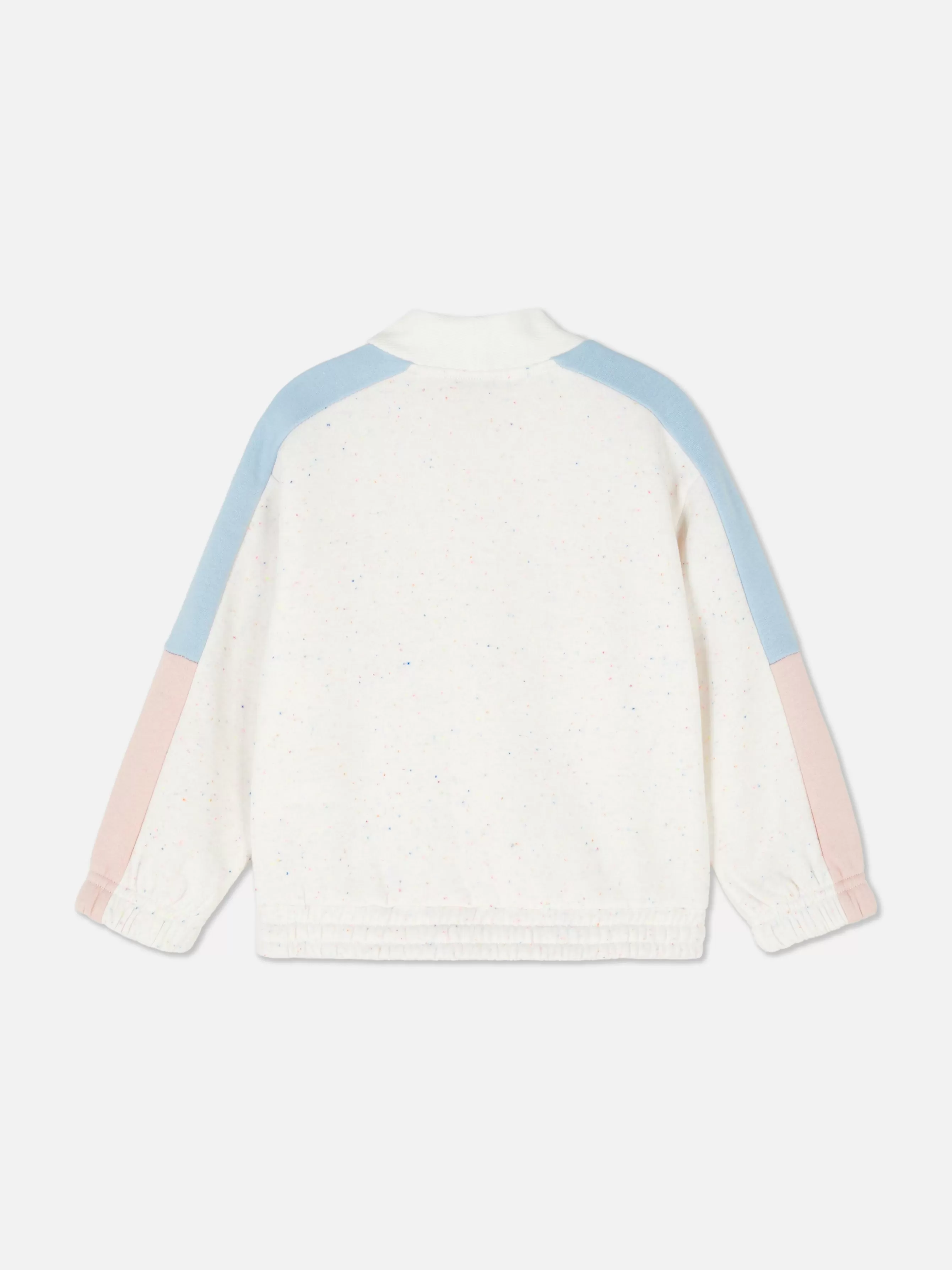 Hot Primark Sweat-shirt Color Block à Encolure Zippée Multicolore