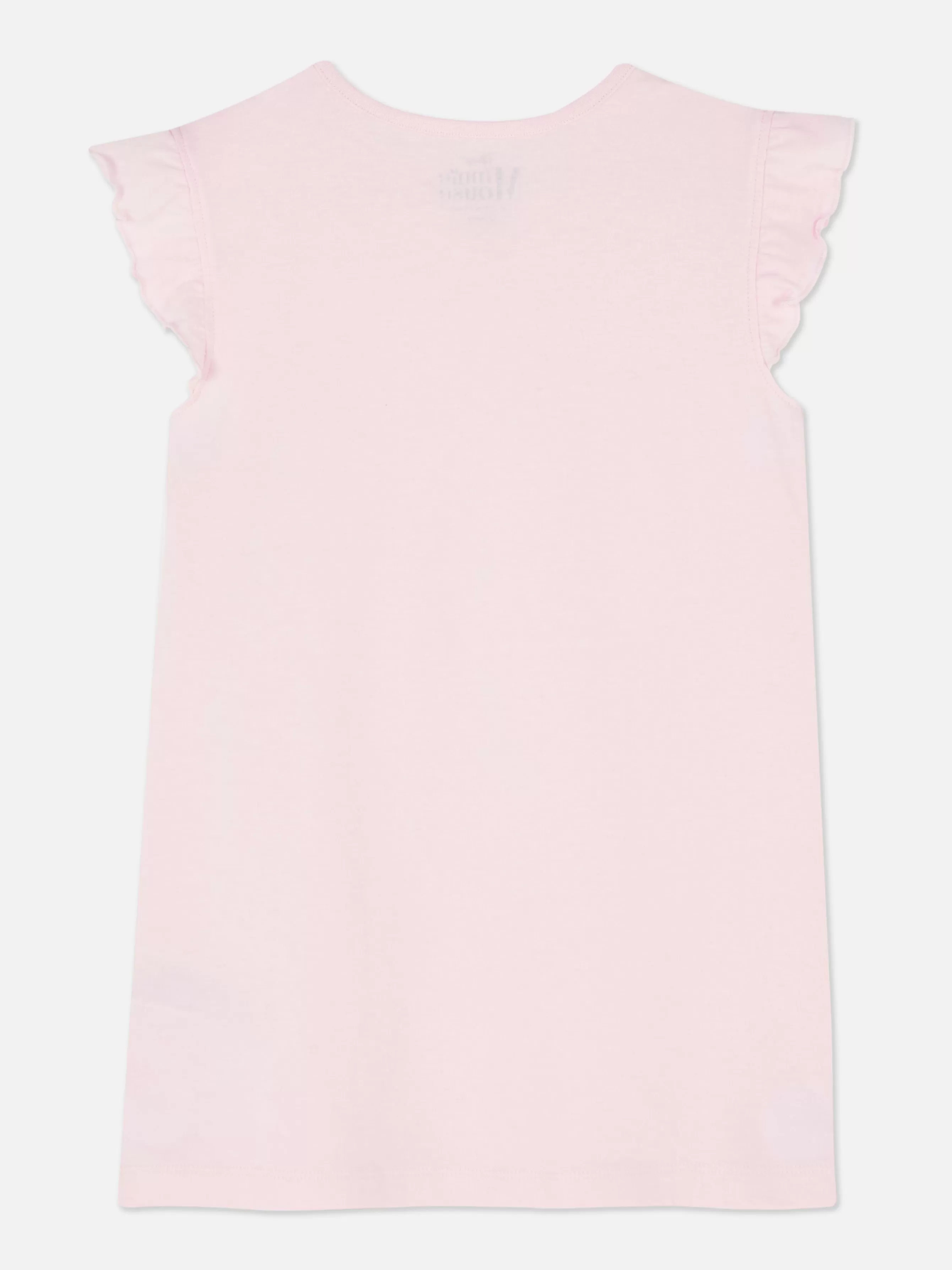 Hot Primark T-shirt De Nuit à Volants Disney Minnie Mouse Et Daisy Duck Rose